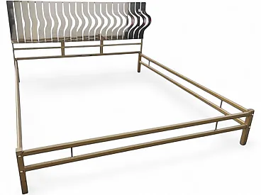 Brass and iron bed, 1970s