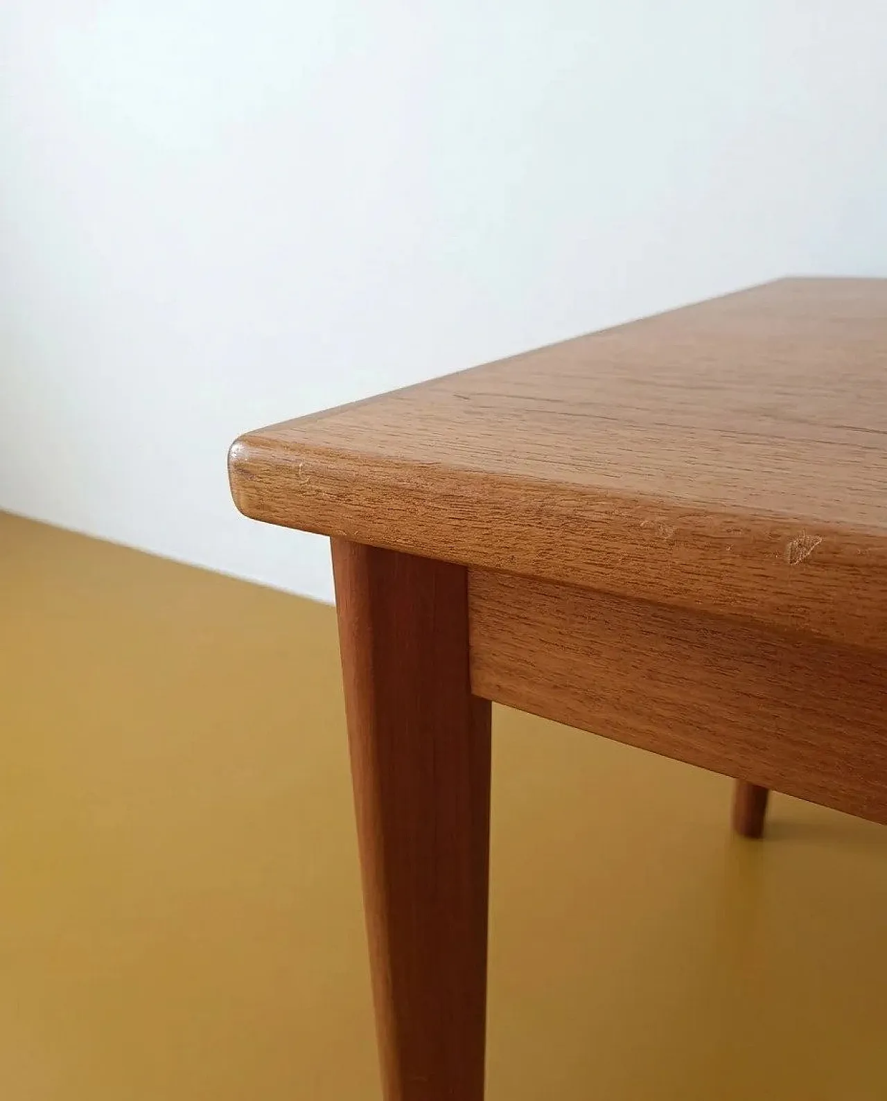Tavolo allungabile in teak di BRDR Furbo, Danimarca, anni '60 1