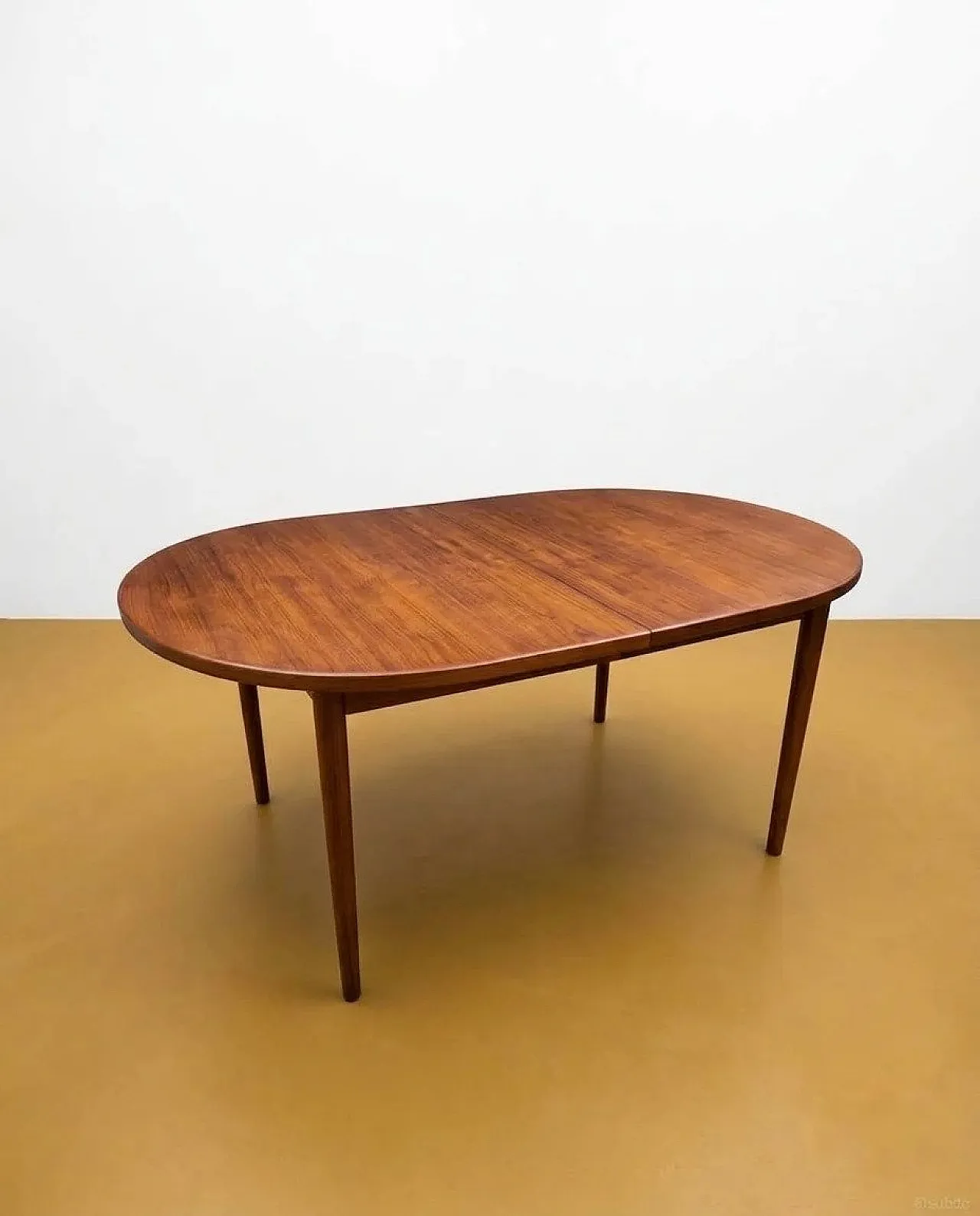 Tavolo ovale Reno in teak di Bertil Fridhagen, Svezia, anni '60 1