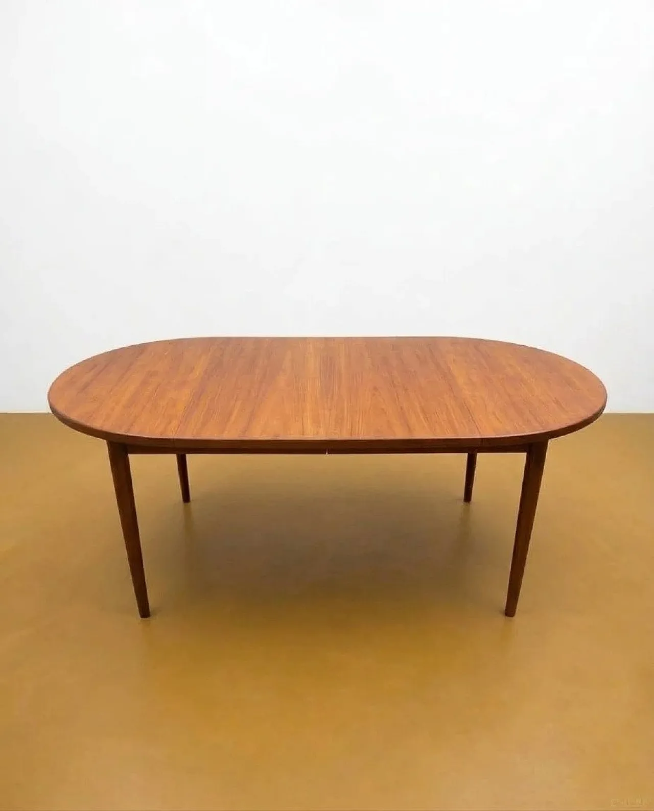 Tavolo ovale Reno in teak di Bertil Fridhagen, Svezia, anni '60 2