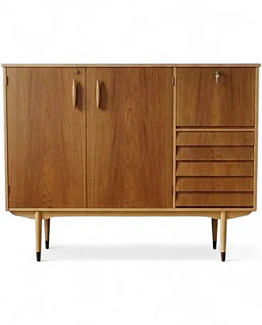 Vintage Swedish Sideboard by Nils Jonsson, 1950s