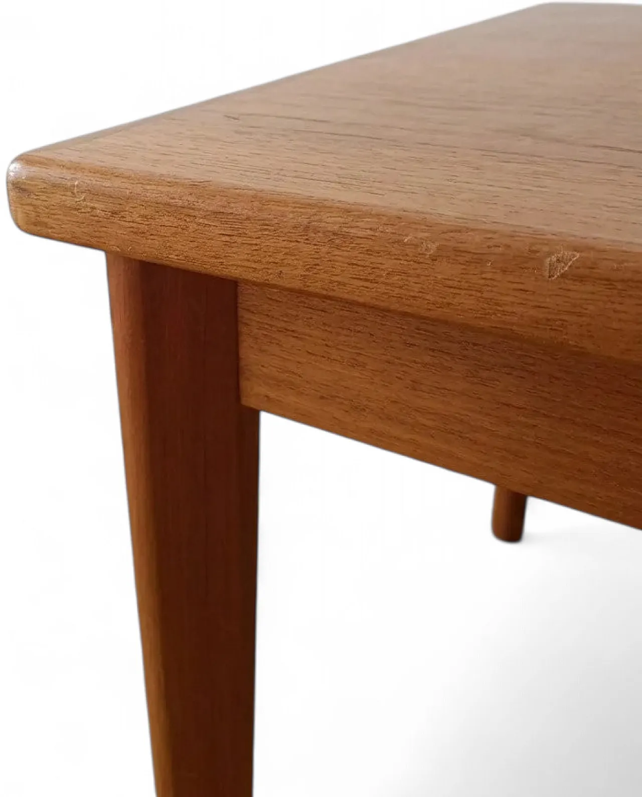 Tavolo allungabile in teak di BRDR Furbo, Danimarca, anni '60 8