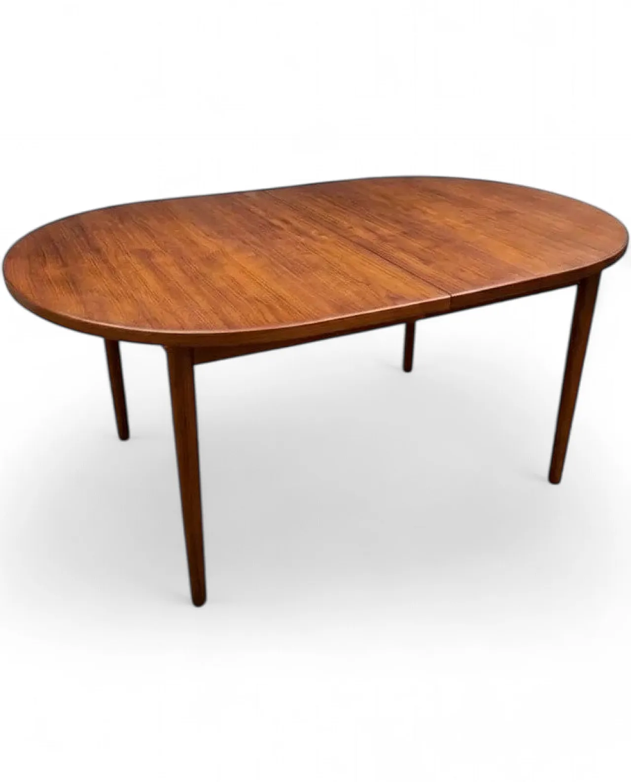 Tavolo ovale Reno in teak di Bertil Fridhagen, Svezia, anni '60 5