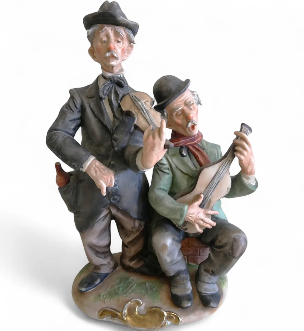 Ceramic figurine with musicians, Japan, 1980s 7