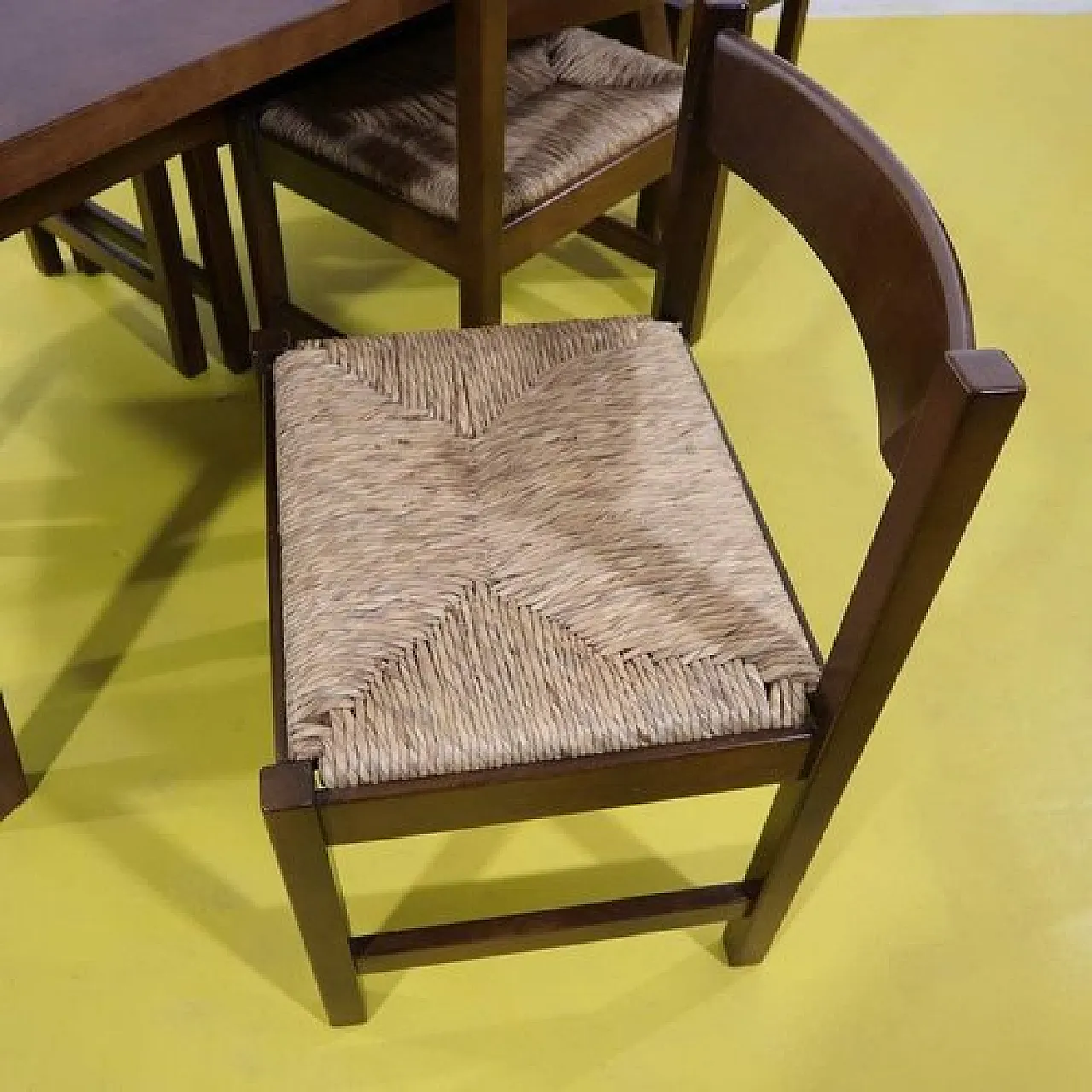 Table in wood by Giovanni Michelucci for Poltronova, 2000s 5