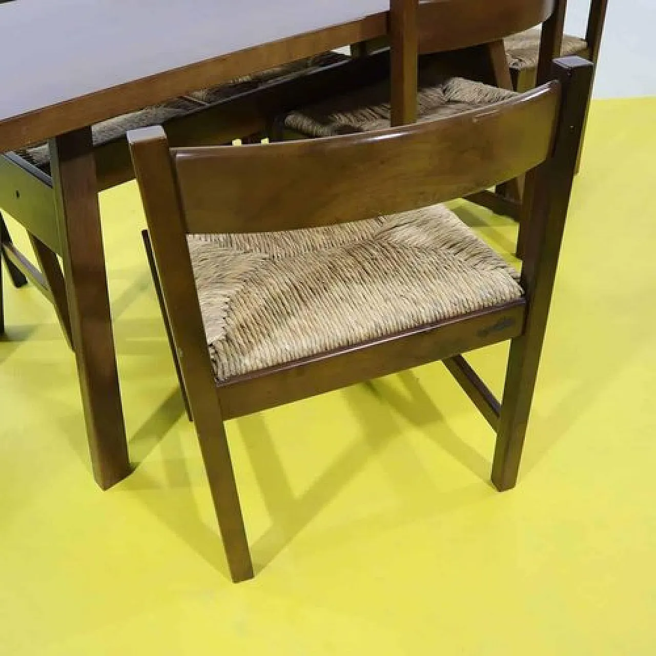 Table in wood by Giovanni Michelucci for Poltronova, 2000s 8