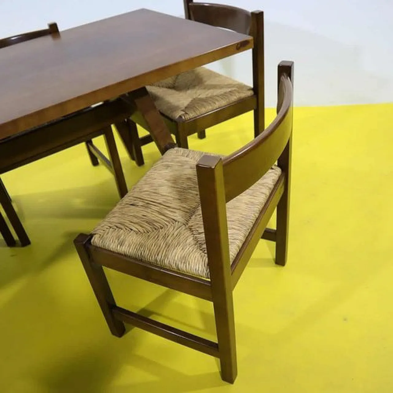 Table in wood by Giovanni Michelucci for Poltronova, 2000s 9