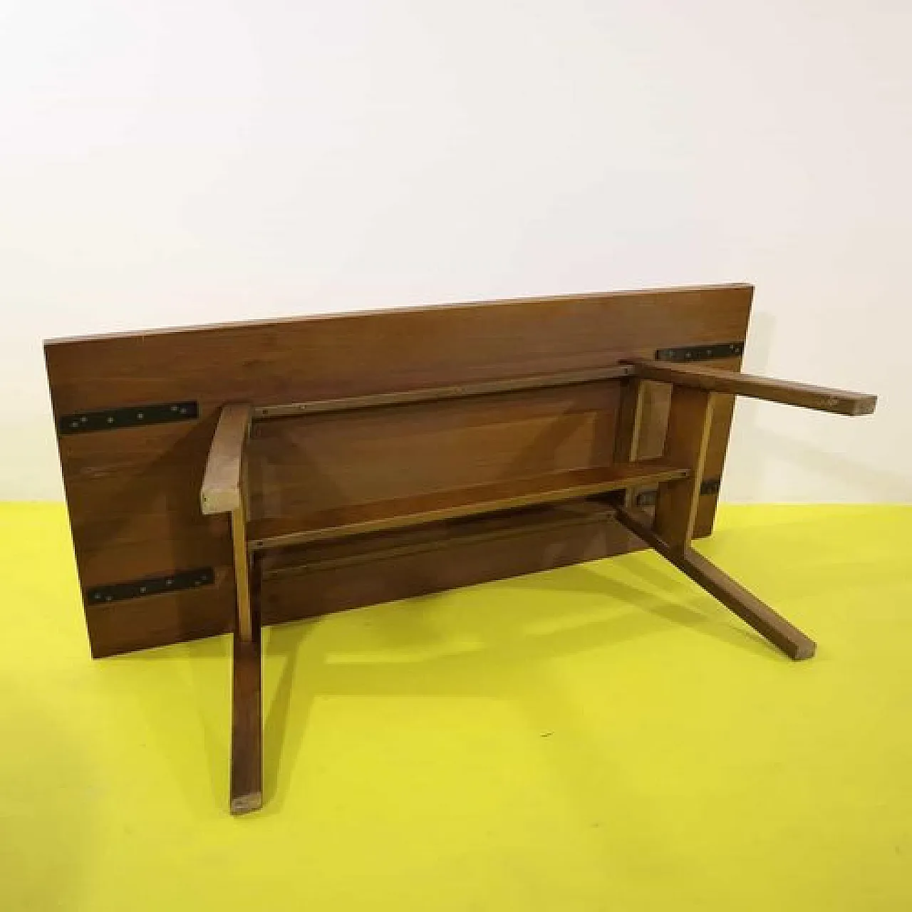 Table in wood by Giovanni Michelucci for Poltronova, 2000s 13