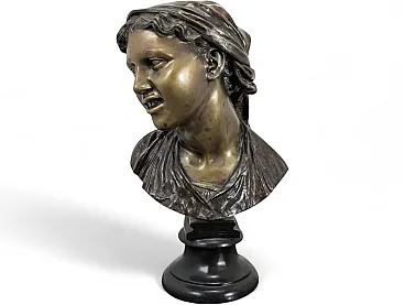 Vincenzo Gemito, Bust of Vincenzo Gemito in bronze, late 19th century