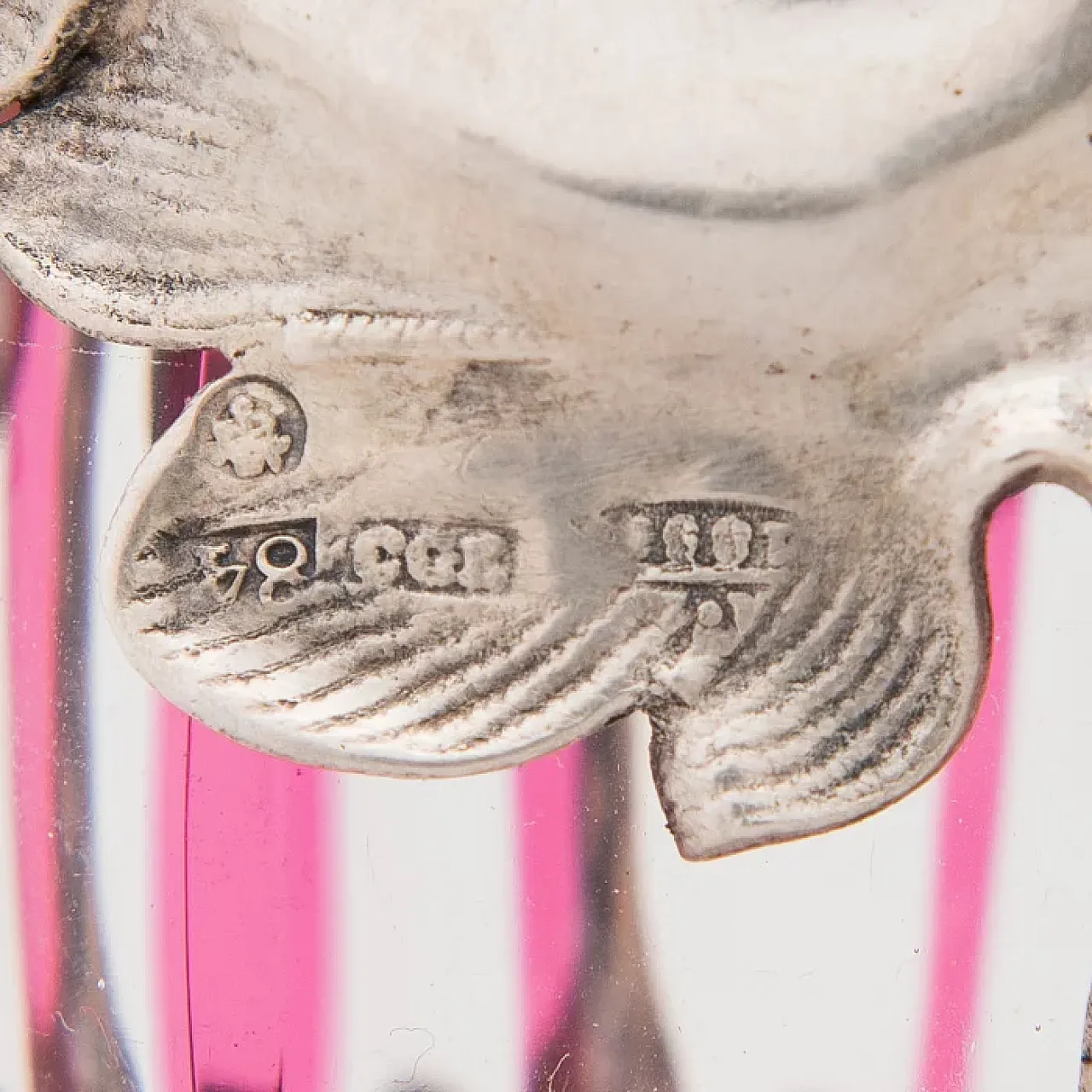 Silver tea glass holder, mid-19th century 2