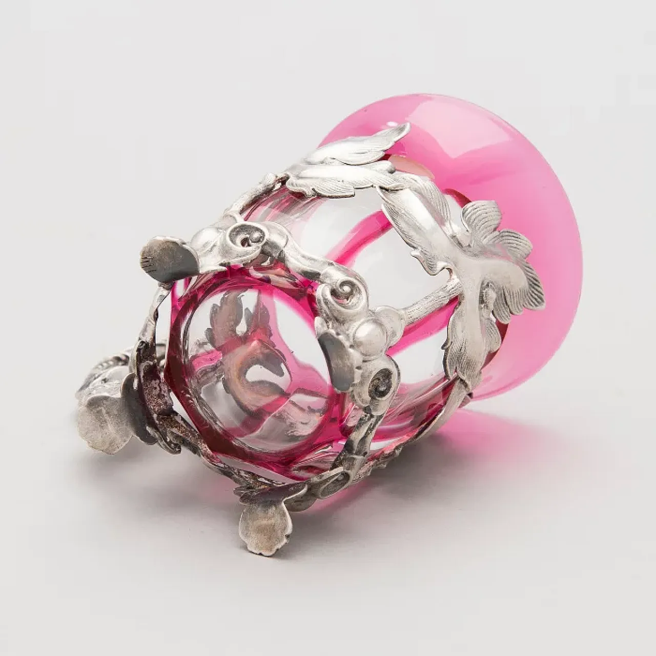 Silver tea glass holder, mid-19th century 3