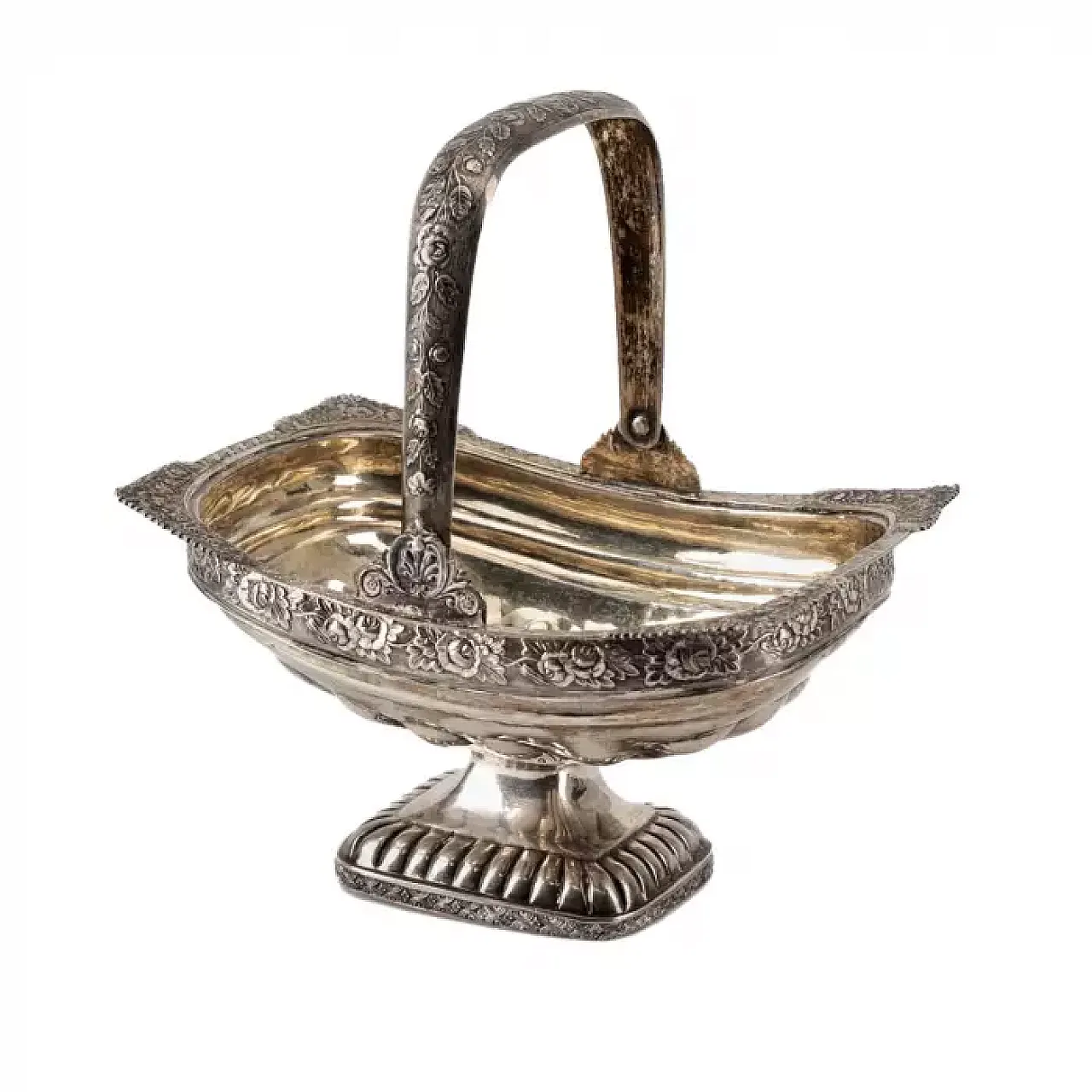 Silver bonbonnière in the Empire style, 19th century 1