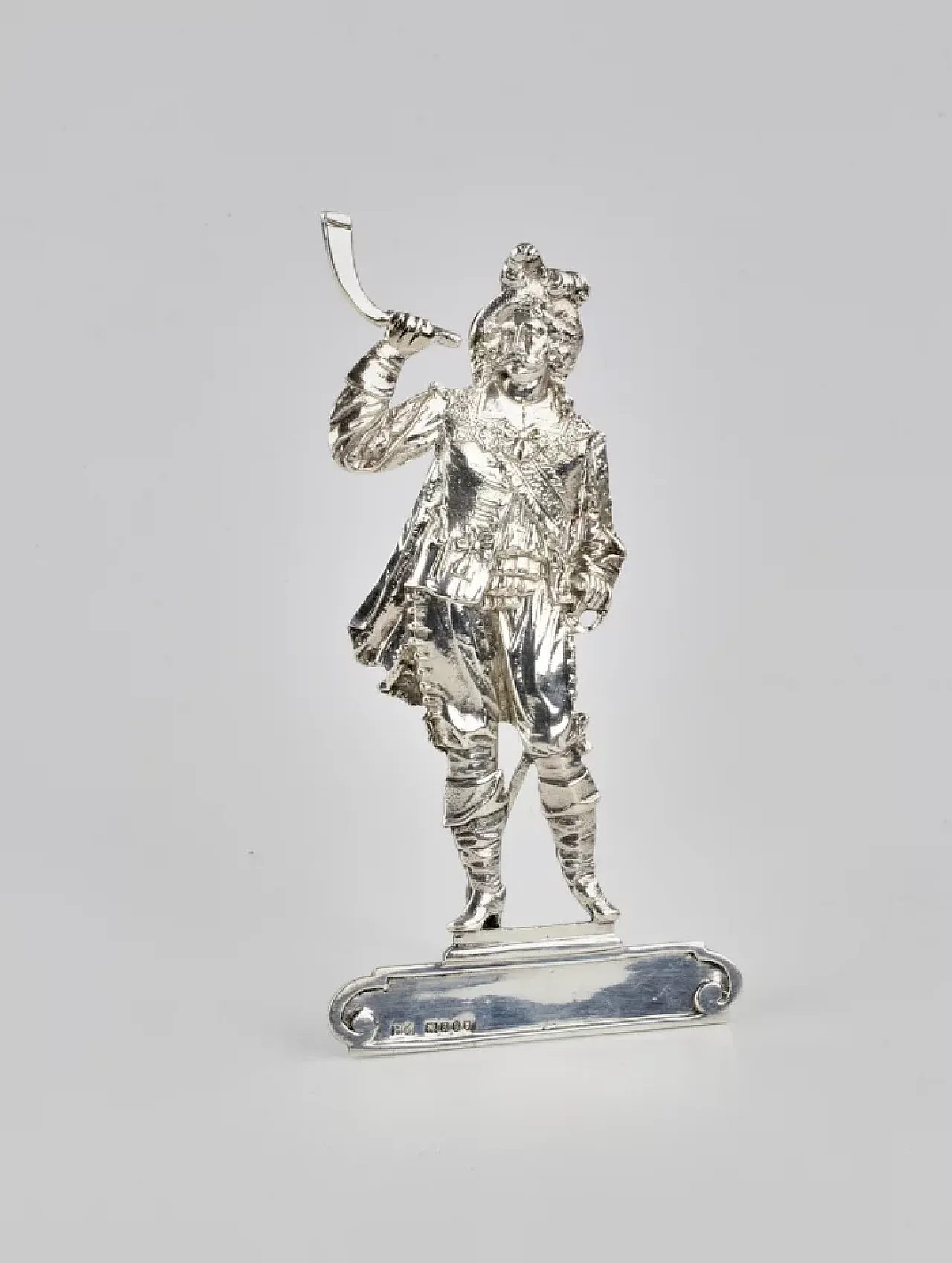 Silver card holder, late 19th century 1