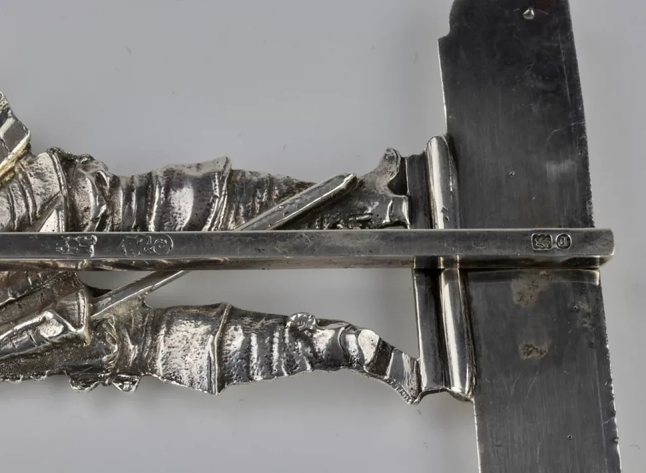 Silver card holder, late 19th century 2