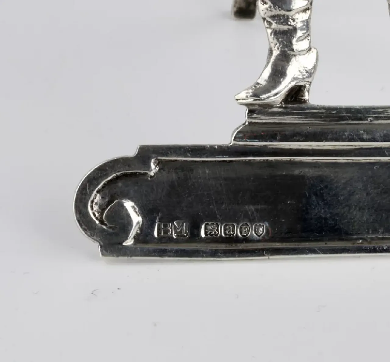 Silver card holder, late 19th century 3