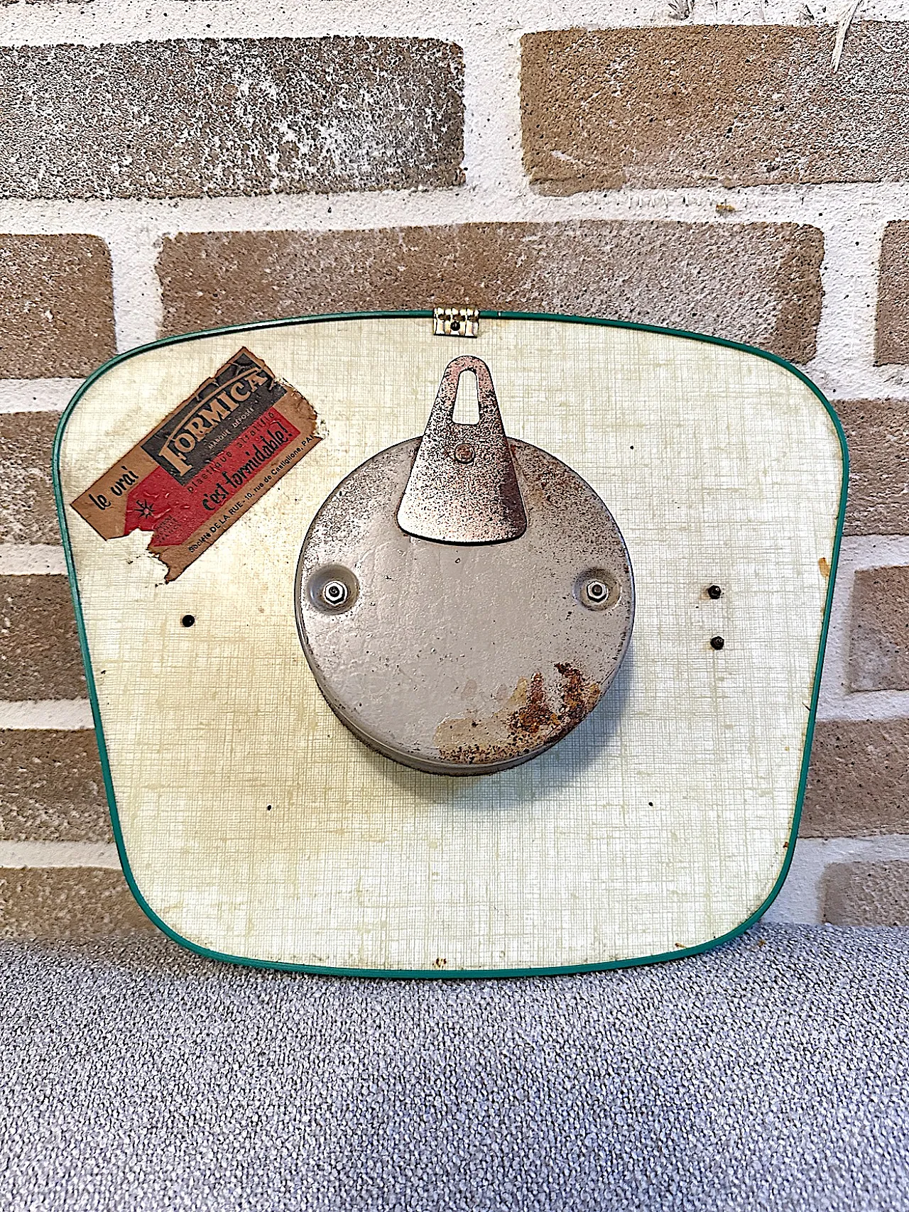 Formica wall clock by Jaz, 1960s 5