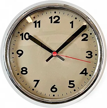 Vintage Wall Clock from PRAGUR, 1940s