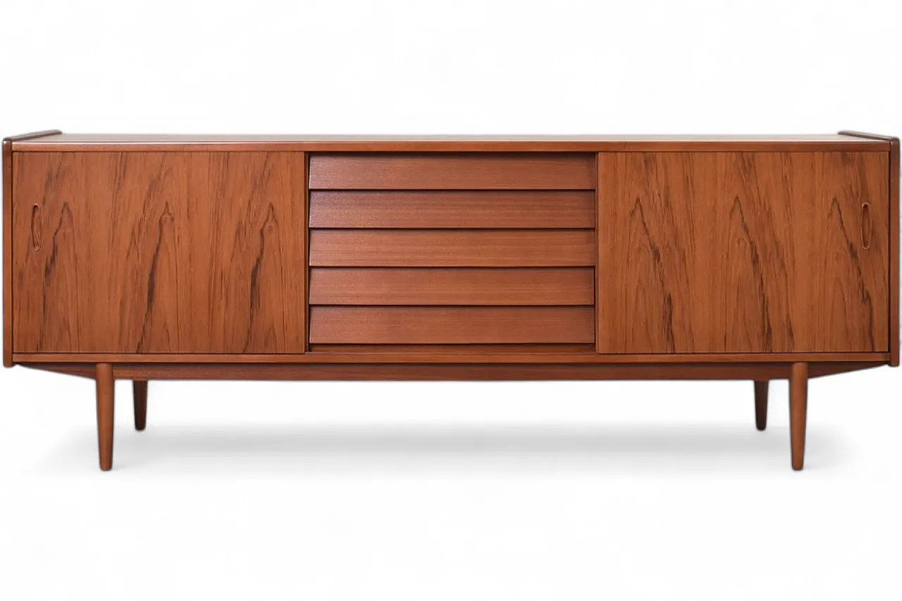 Mid-Century Teak Trio Sideboard by Nils Jonsson for Hugo Troeds, 1960s 21