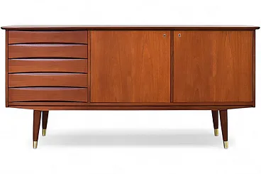Mid-Century Teak Sideboard by Fredrik A. Kayser, Norway, 1960s.
