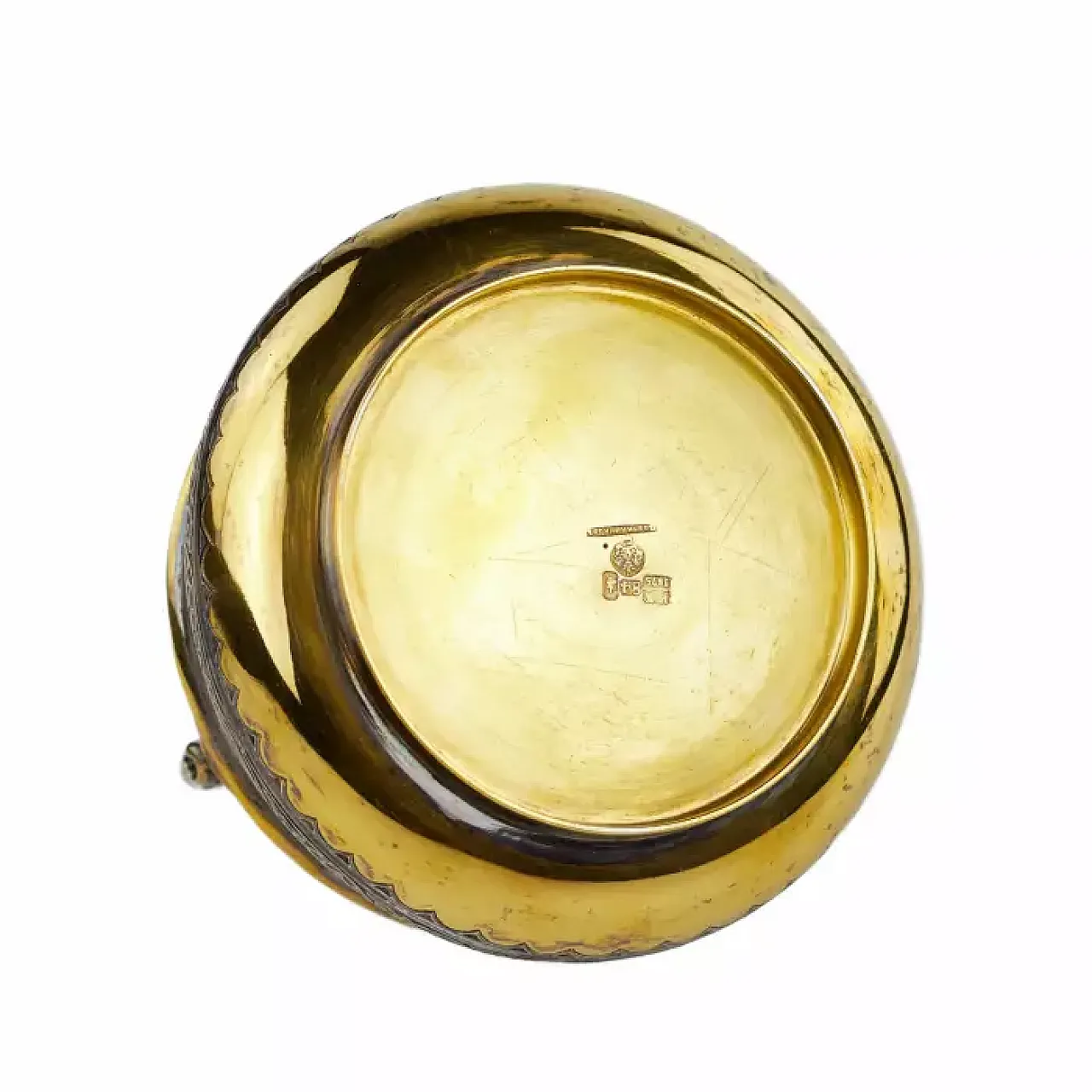 Sweetmeat basket with a hinged handle, 19th century 4