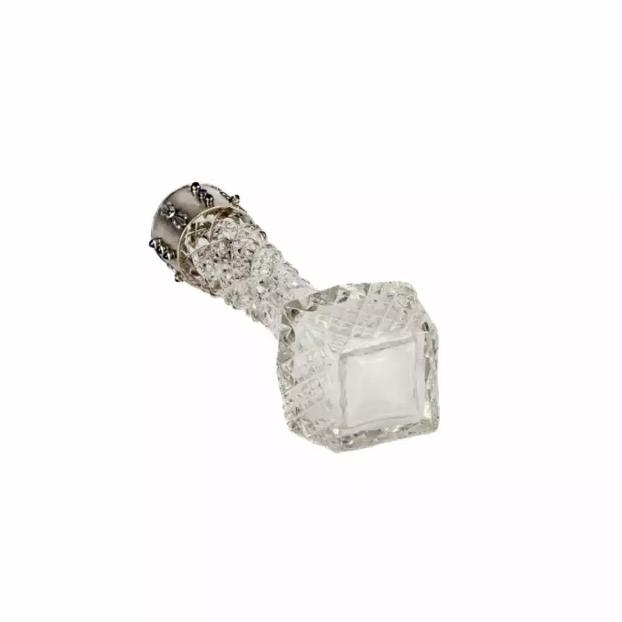 Rock crystal solifleur vase, 20th century 3