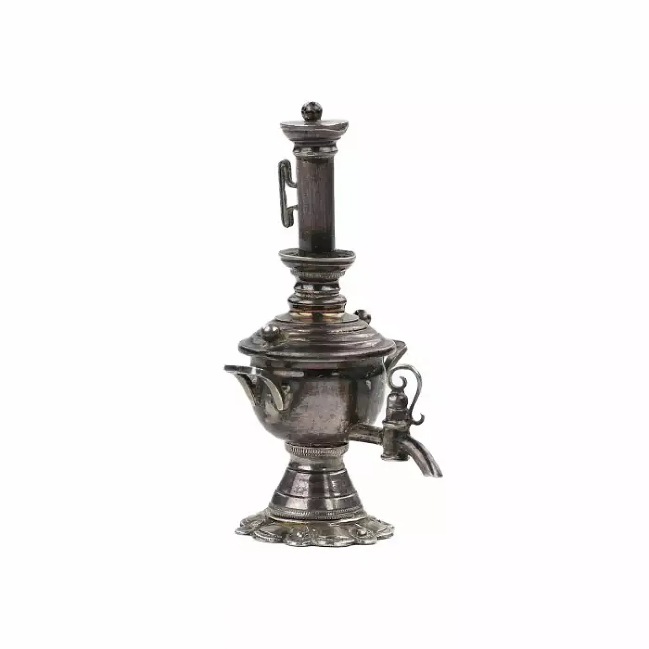 Miniature silver samovar, early 20th century 1