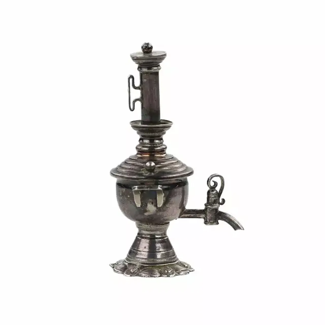 Miniature silver samovar, early 20th century 7