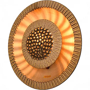 Ceramic wall sconce, 20th century