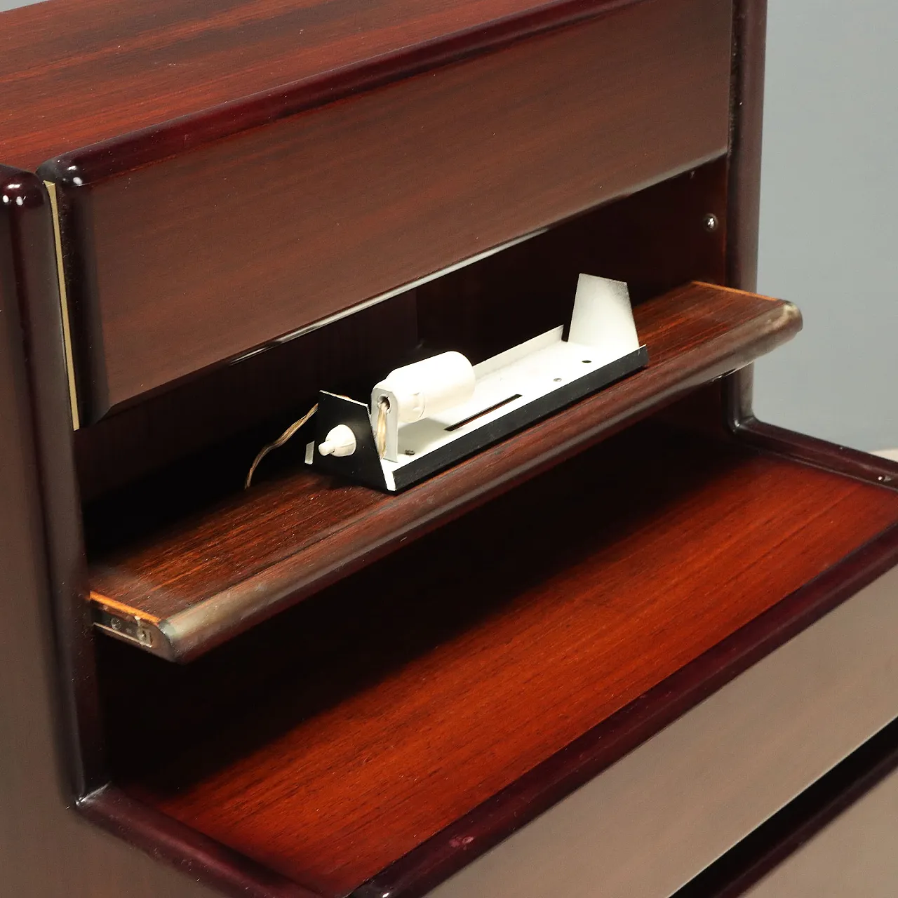 Pair of nightstands in wood, 1970s 6