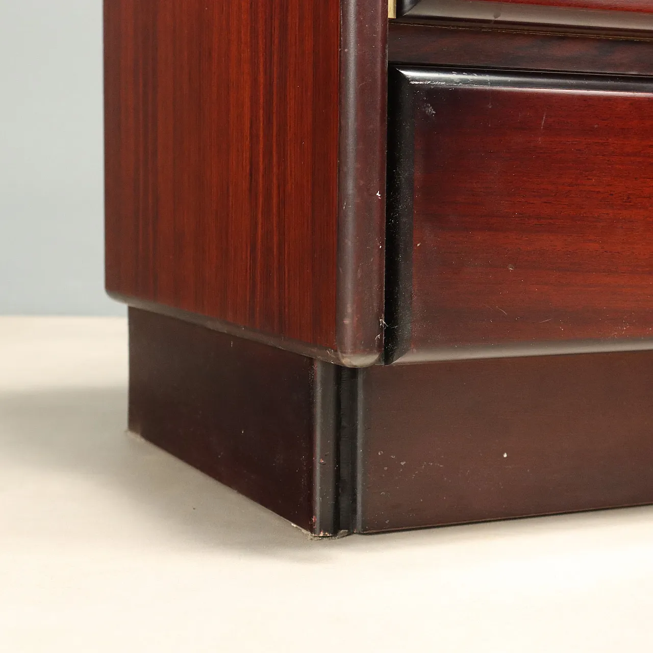 Pair of nightstands in wood, 1970s 8