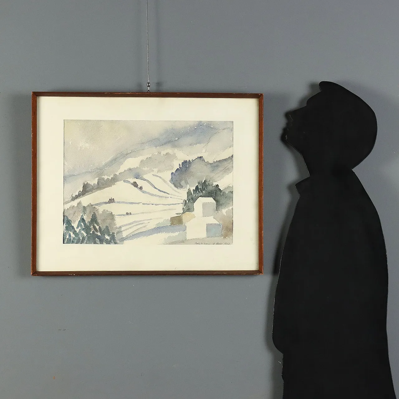 Painting by Attilio Rossi, 20th century 2