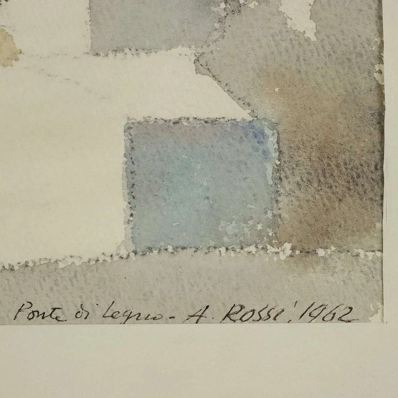 Painting by Attilio Rossi, 20th century 7