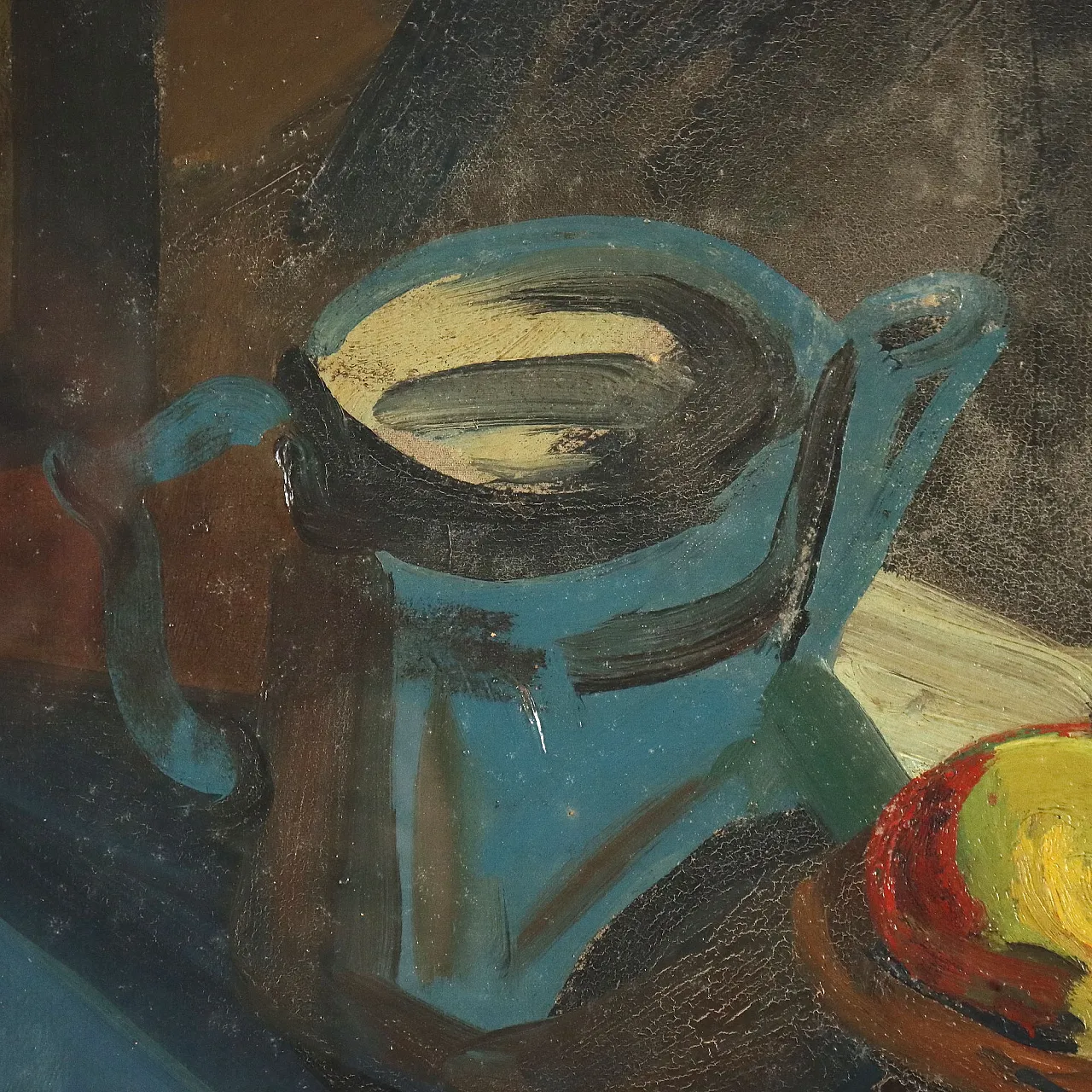 Painting by Attilio Alfieri, oil on canvas, 20th century 4