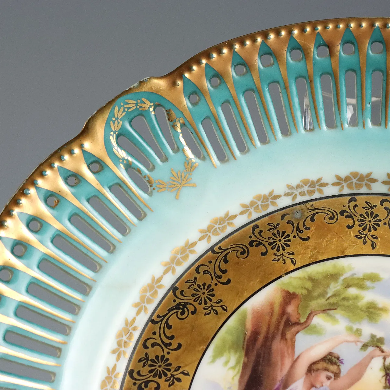 Schwarzenhammer porcelain dessert service, 20th century 4