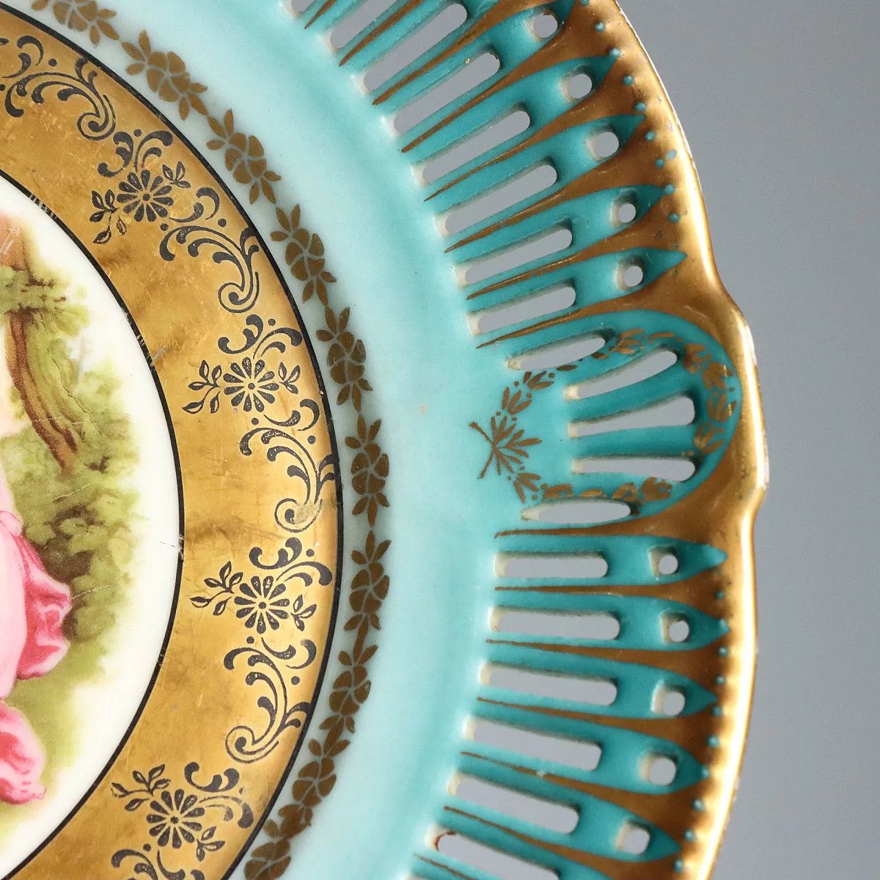 Schwarzenhammer porcelain dessert service, 20th century 5