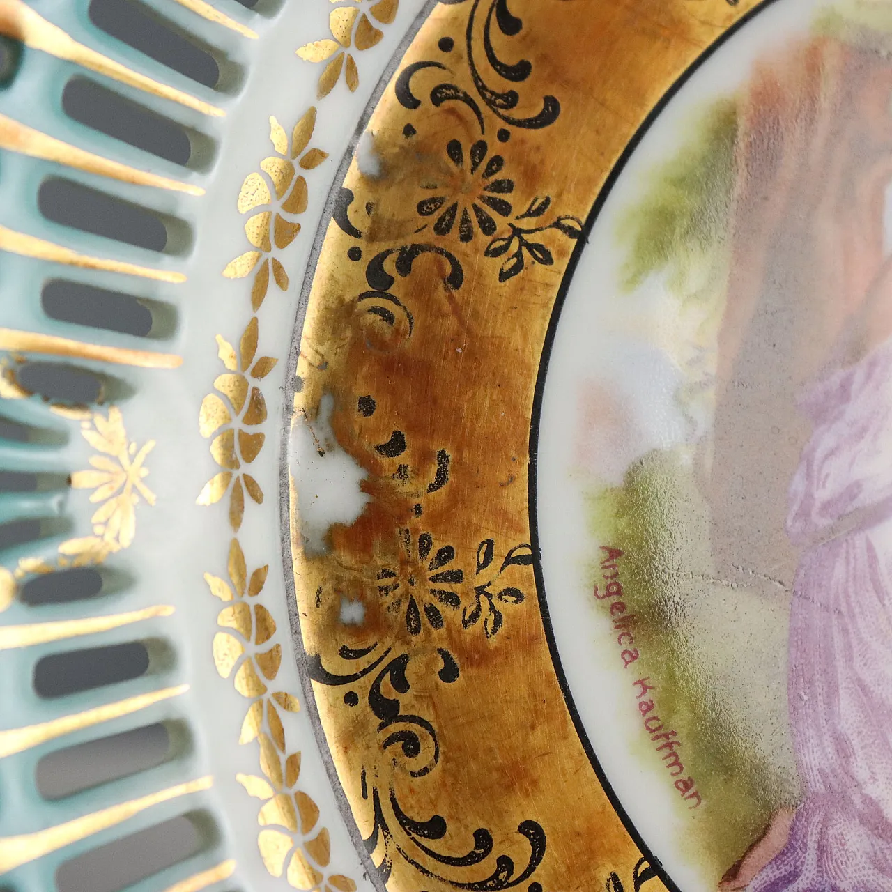 Schwarzenhammer porcelain dessert service, 20th century 7