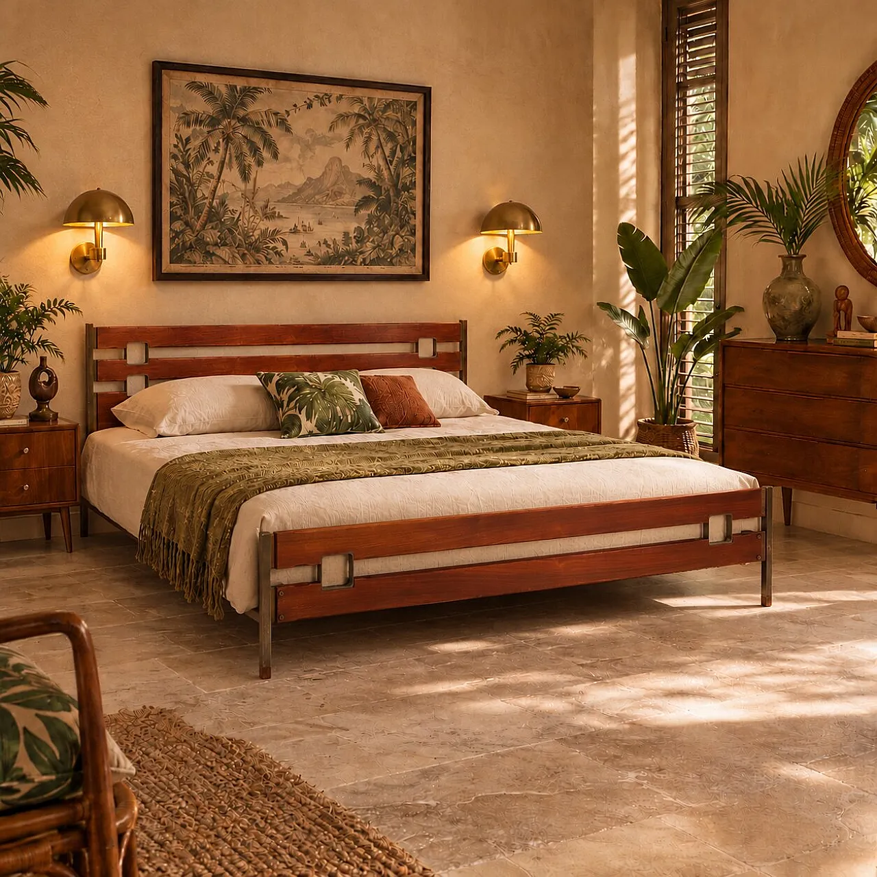 Double bed by Ico Parisi, 1960s 2