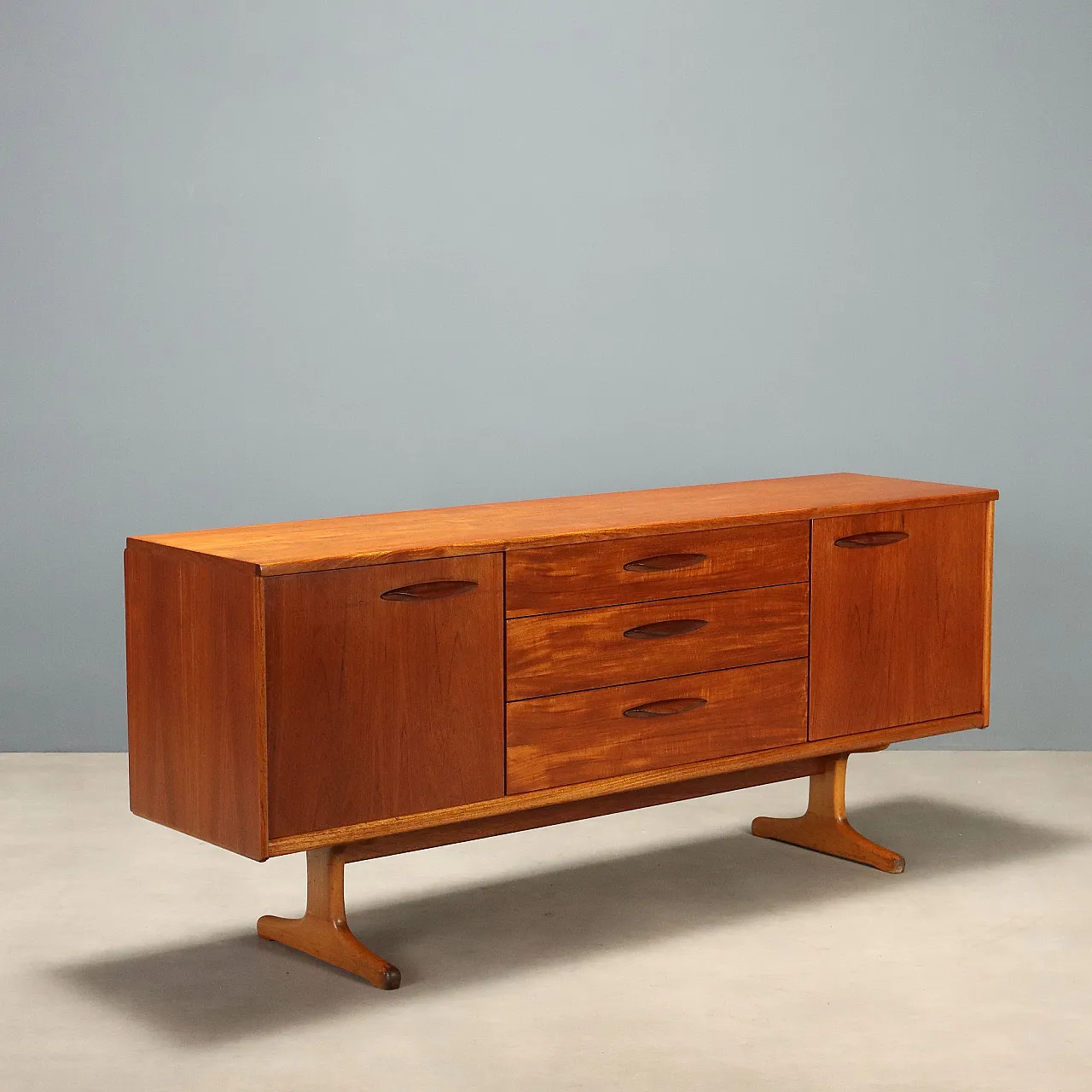 Sideboard in teak, anni '60 1