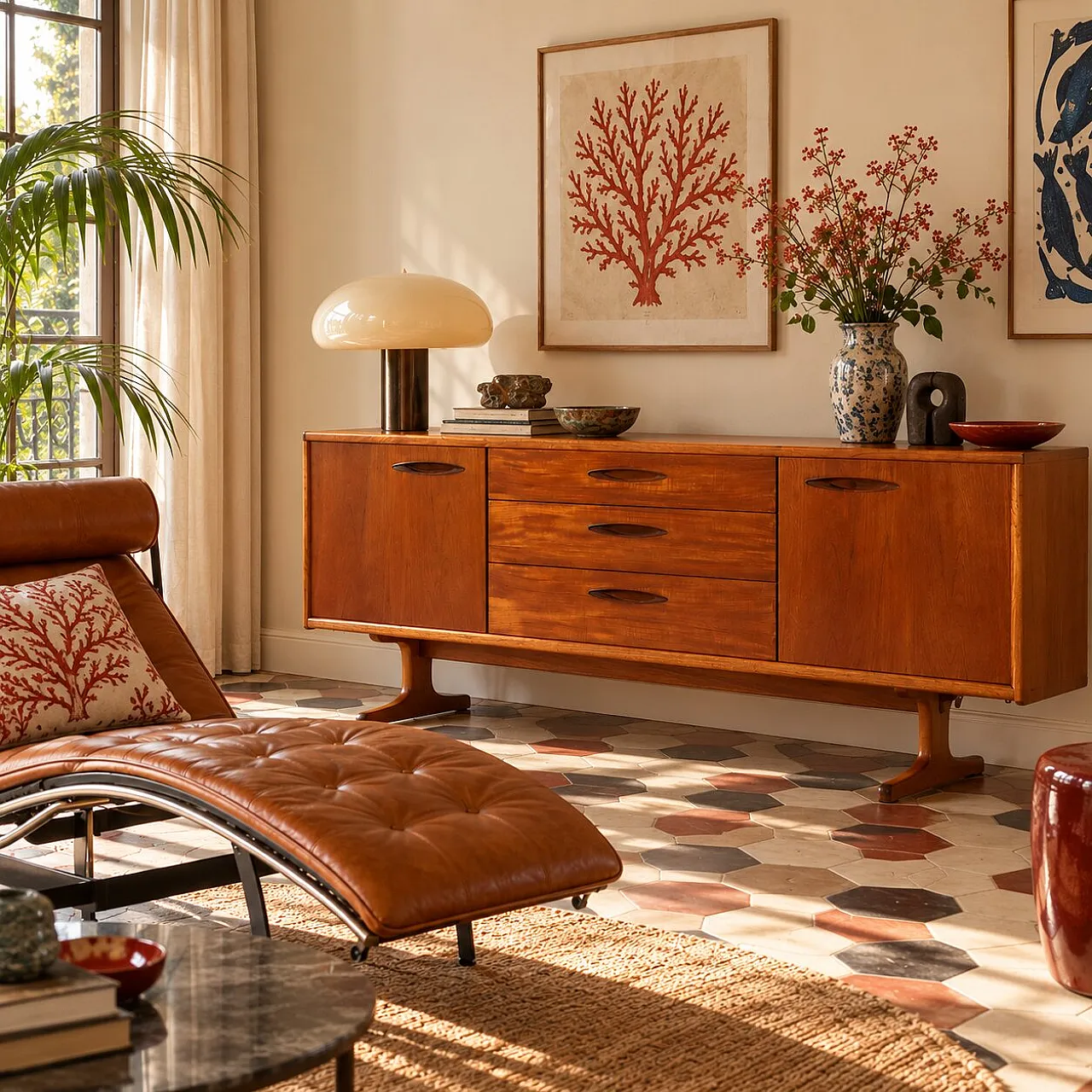 Sideboard in teak, anni '60 2