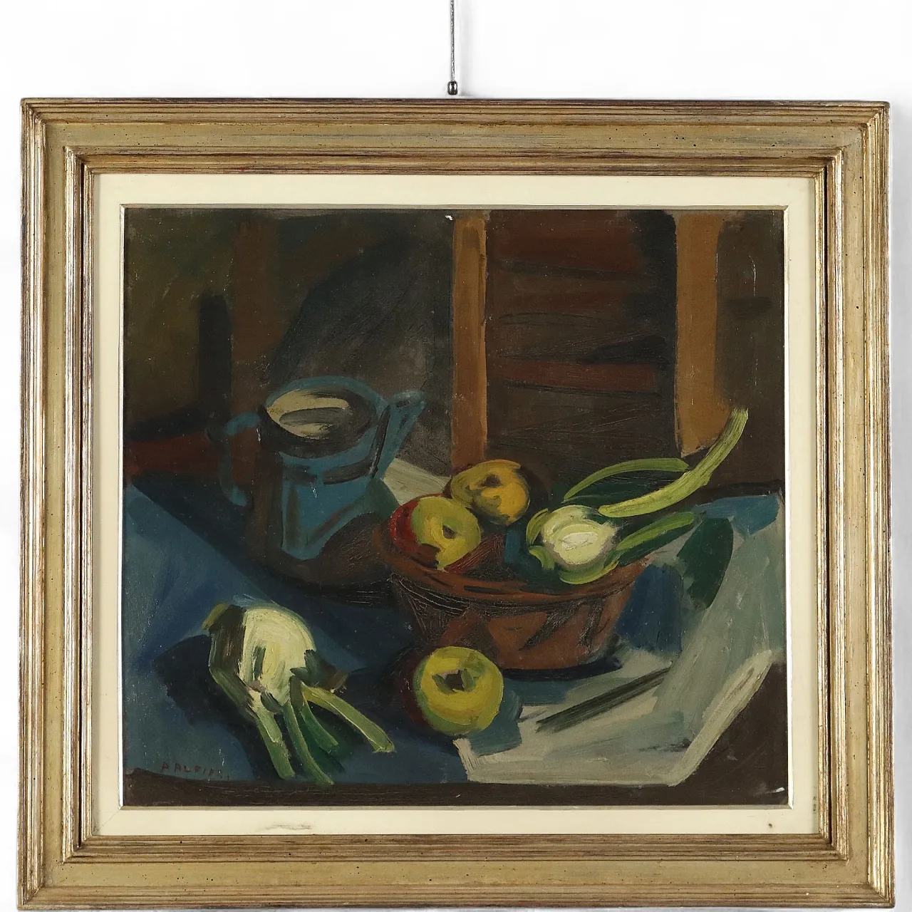 Painting by Attilio Alfieri, oil on canvas, 20th century 11