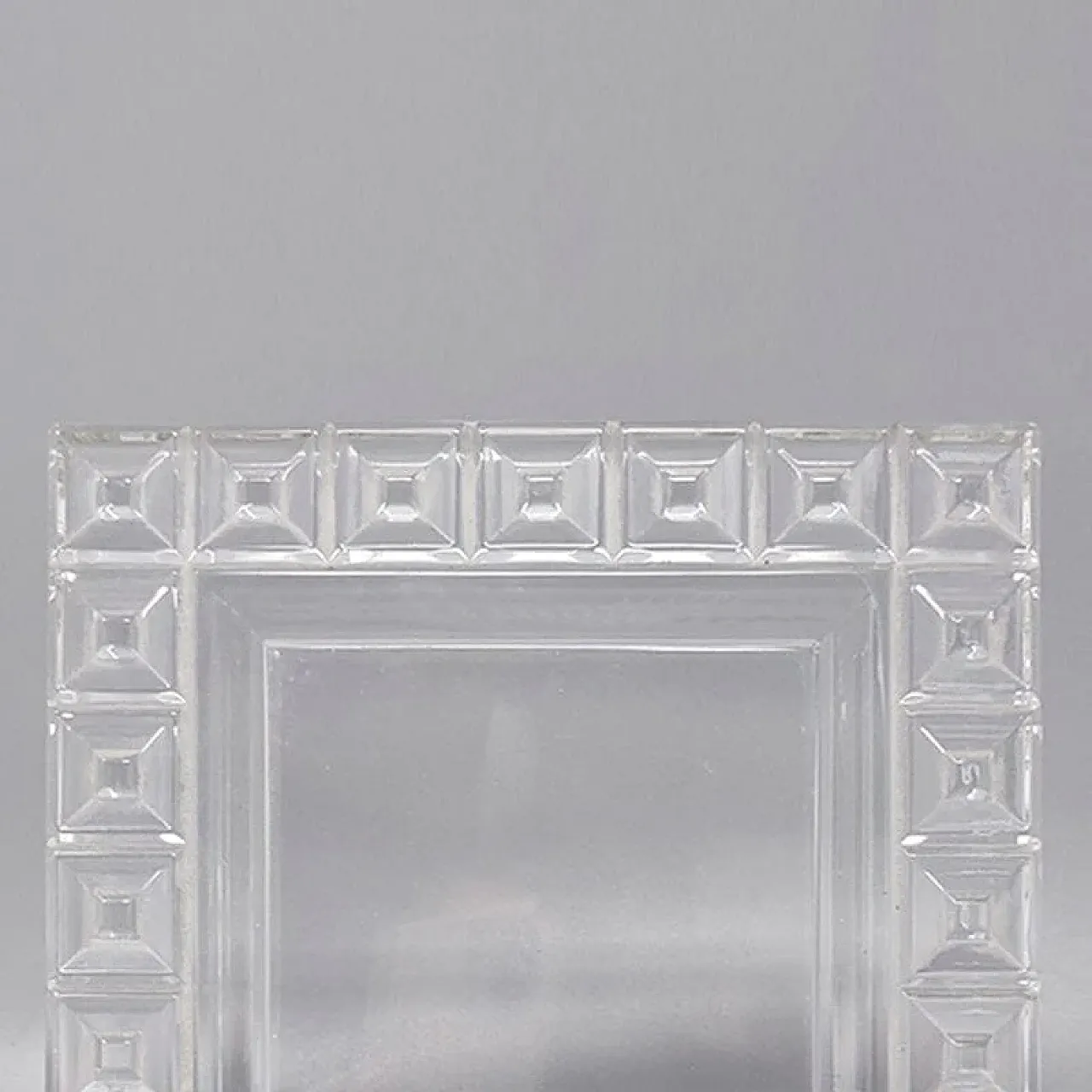 Mid-Century Modern Rosenthal heavy crystal picture frame, 1960s 4