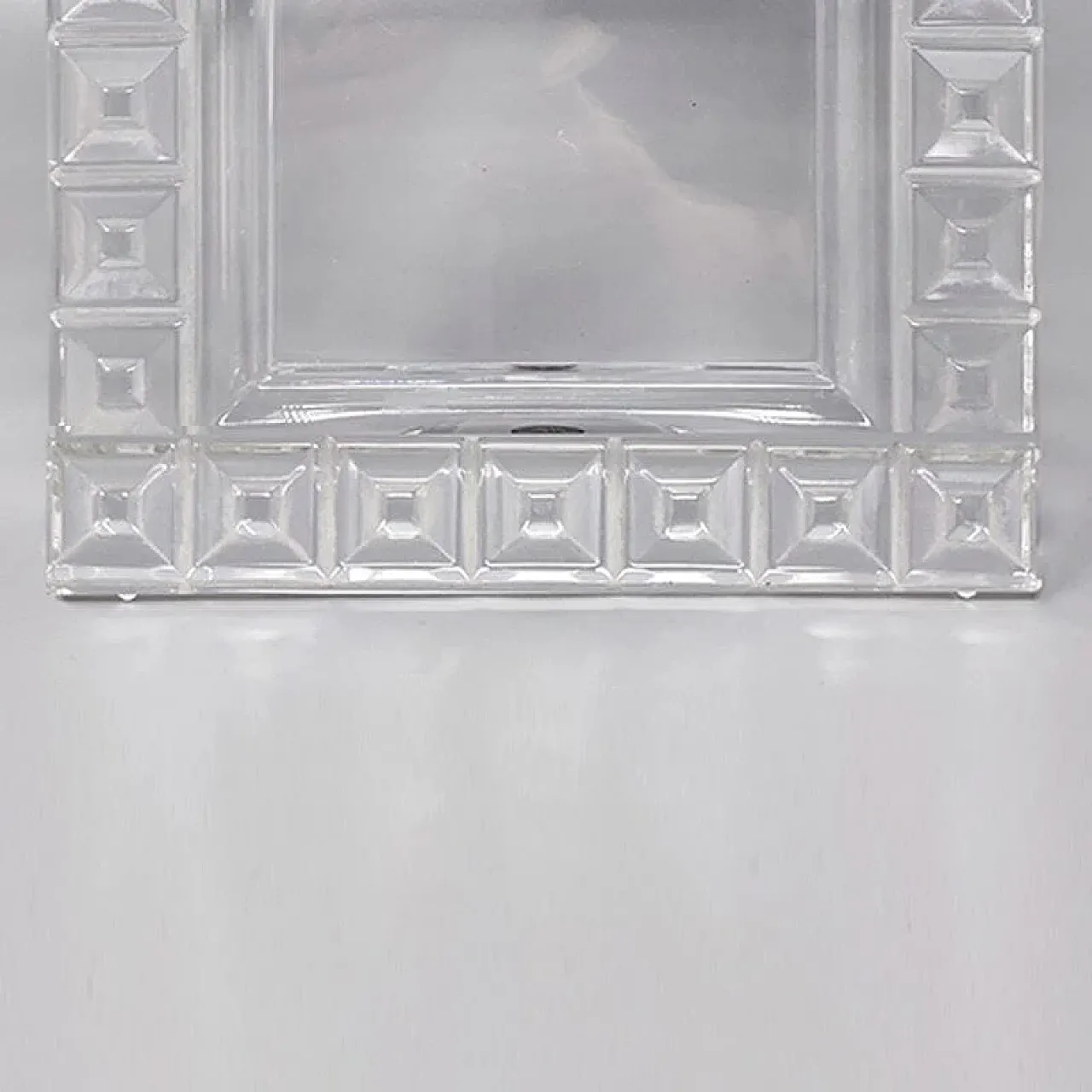 Mid-Century Modern Rosenthal heavy crystal picture frame, 1960s 5