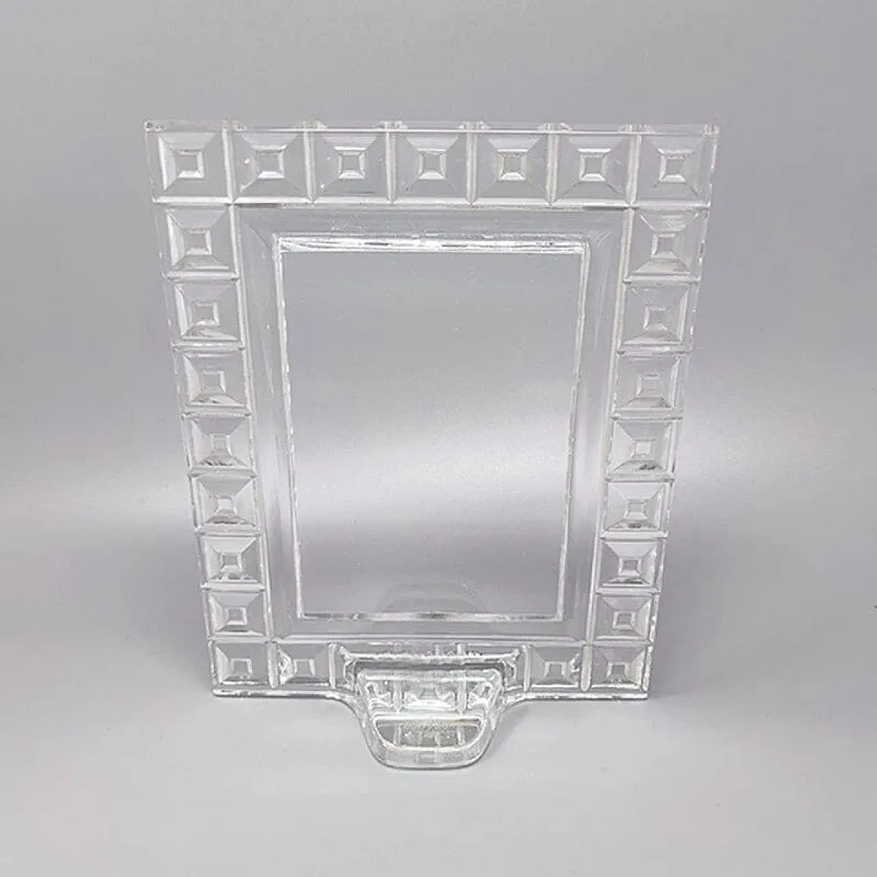 Mid-Century Modern Rosenthal heavy crystal picture frame, 1960s 6