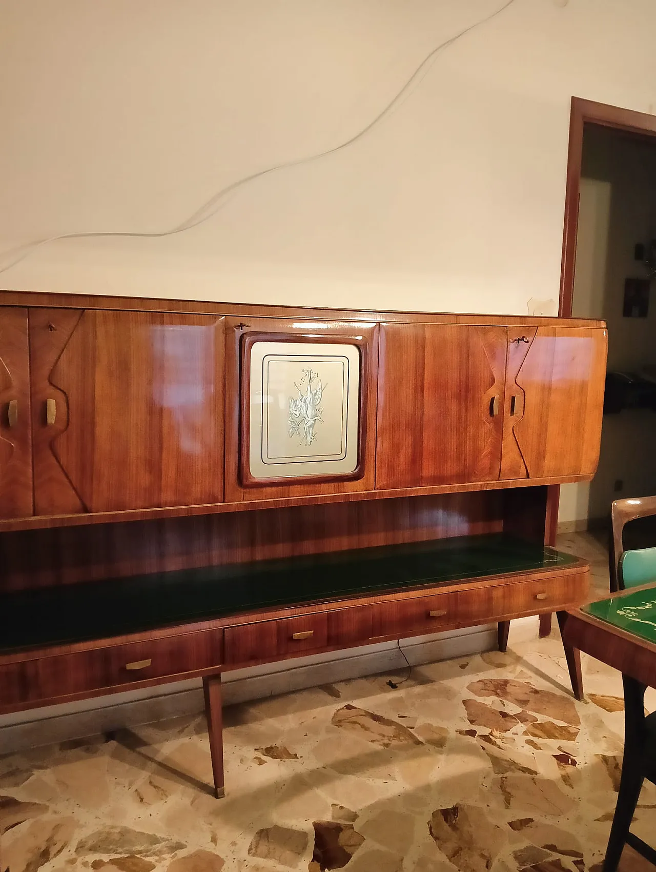 Sideboard in wood by Vittorio Dassi, 1950s 2