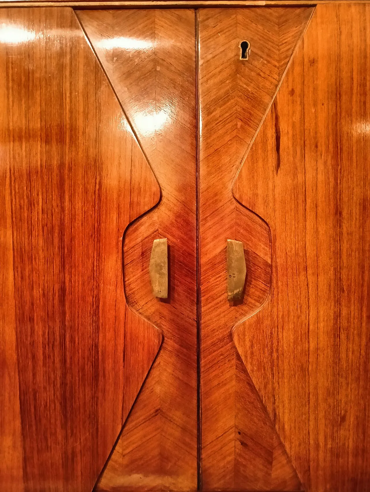 Sideboard in wood by Vittorio Dassi, 1950s 3