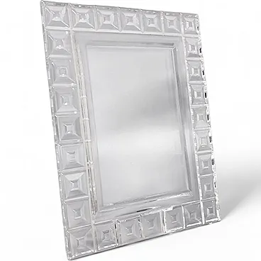 Mid-Century Modern Rosenthal heavy crystal picture frame, 1960s
