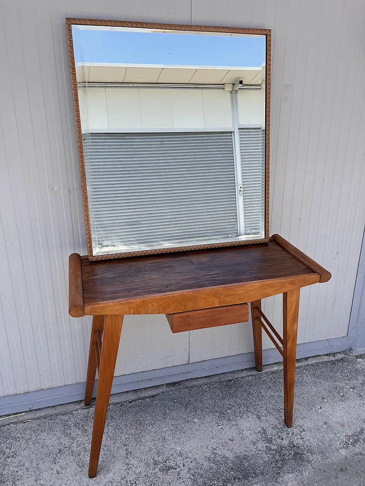 Console with mirror, 1930s 2