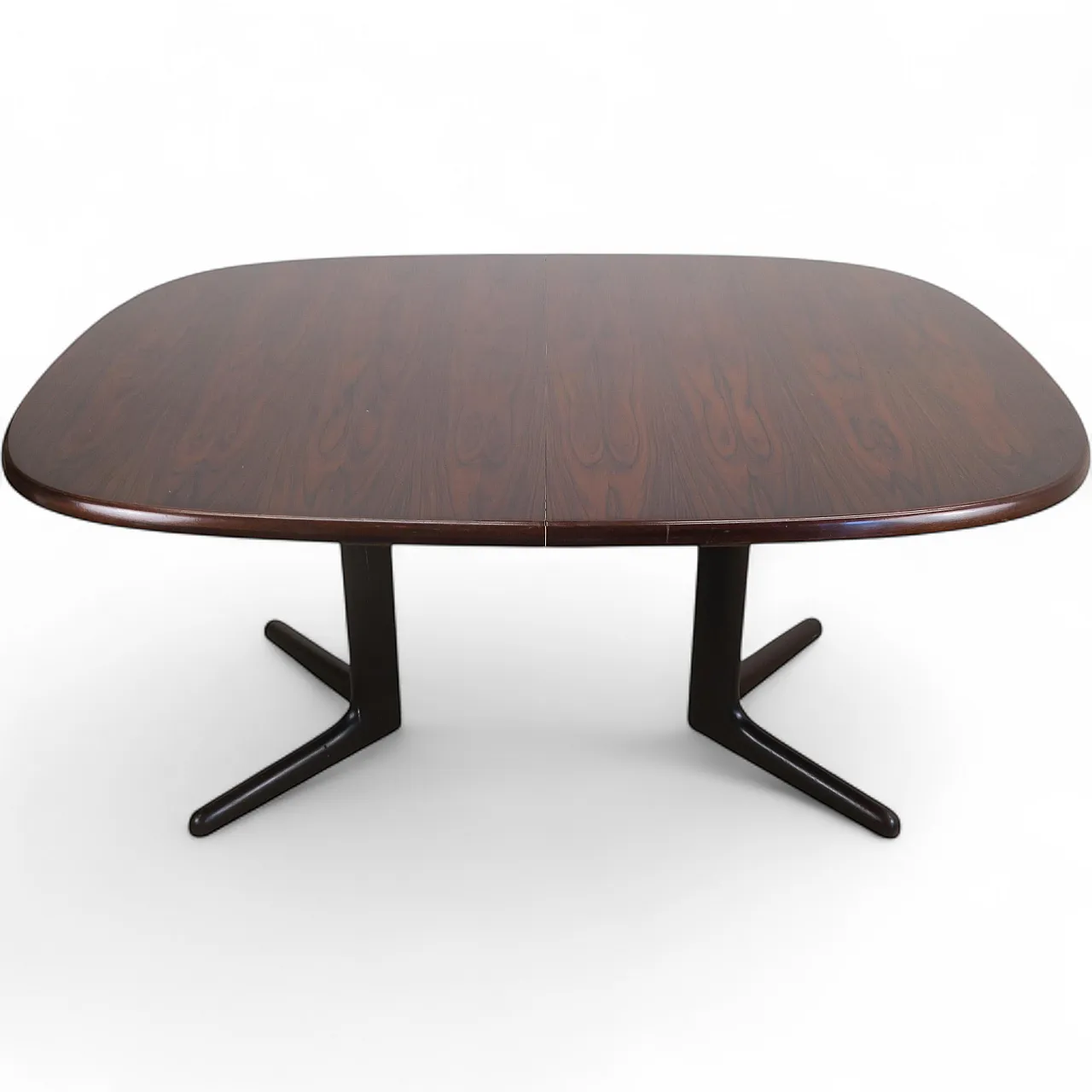 Mid-Century rosewood extendable table, 1960s 14