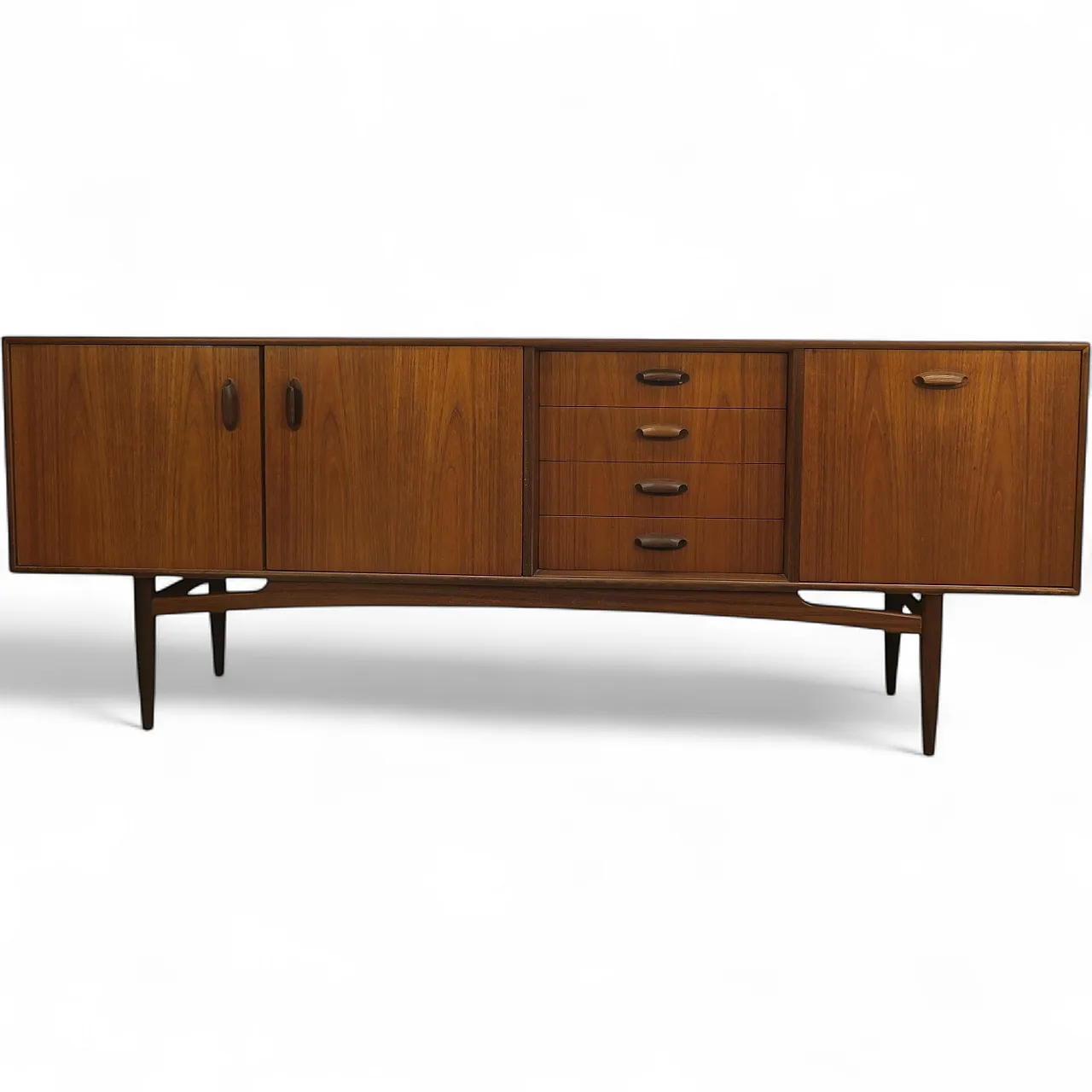 Brazilia sideboard by Victor Wilkins for G-Plan, teak, 1960s 9