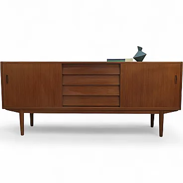 Sideboard Trio by Nils Jonsson for Troeds in teak, 1960s